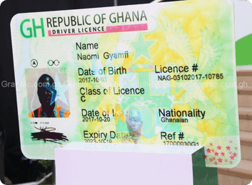 Ghana drivers license